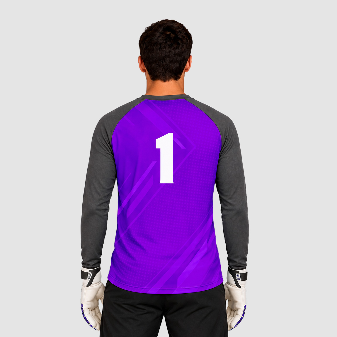 Camiseta arquero Gris morada post