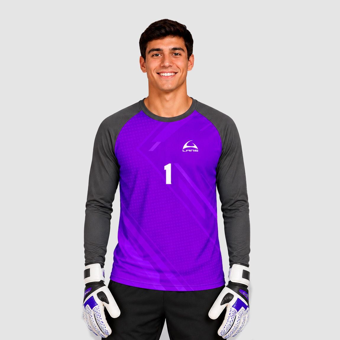Camiseta arquero Gris morada